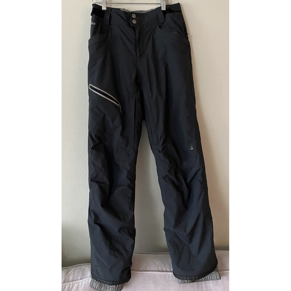 Eastern Mountain Sports XS Women's EMS System 3 Black Snow Pants Ski